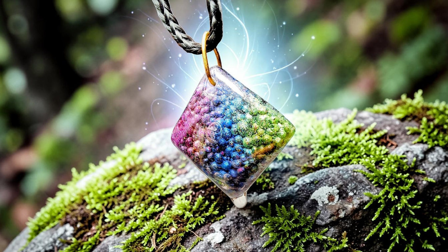 collier multicouleur