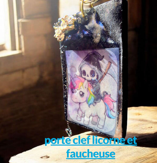 porte-clef faucheuse